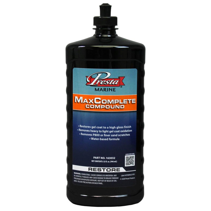 Presta MaxComplete Compound 32oz (163032) - Image 1